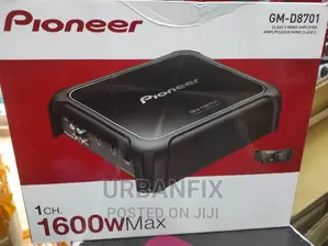 Pioneer 1600 Watts GM-D8701 Mono Block