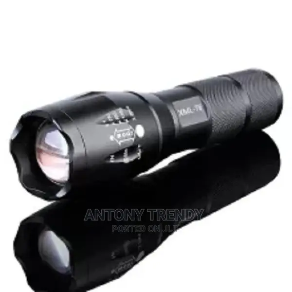 XML T6 Led Flashlight Zoom Flash Light .