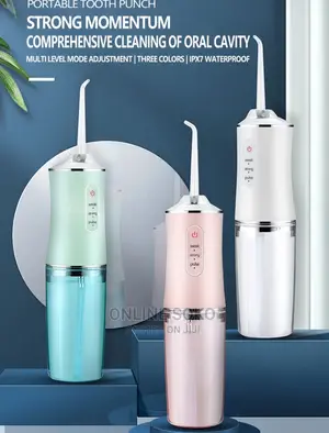 Portable Rechargeable Dental Oral Irrigator Water Flosser