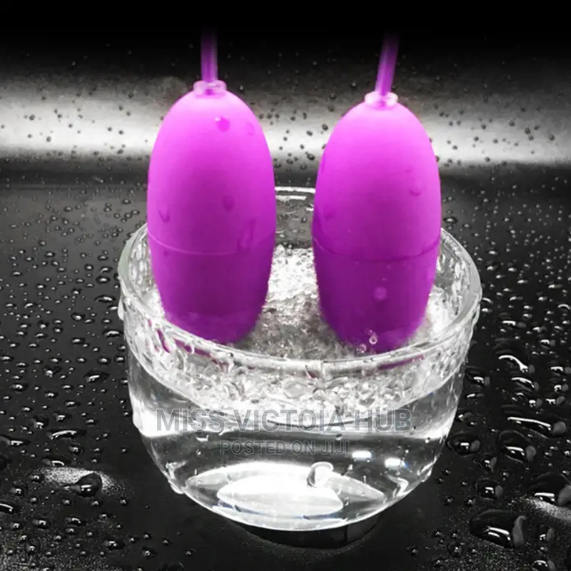 USB Charger Double Egg Bullet Vibrator With Kegel Balls