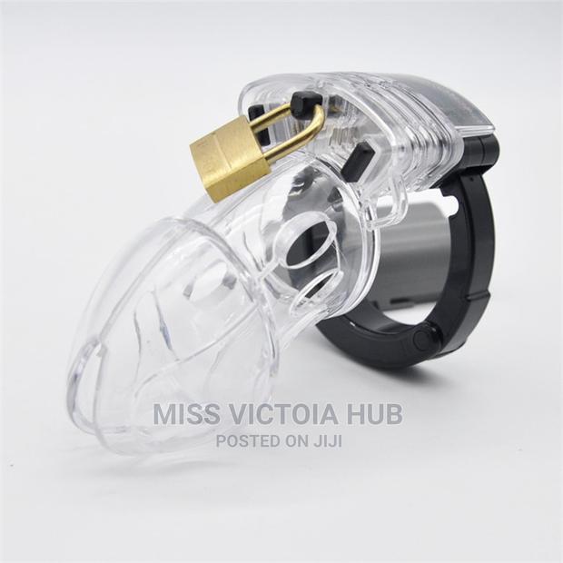 Men's Plastic Locking Dildo Device Penis Cage - thumbnail 3