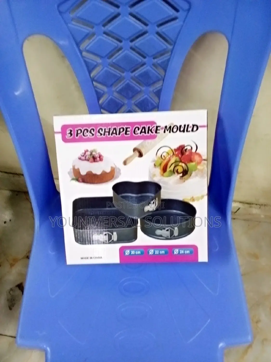 Cake Moulds(3pcs)