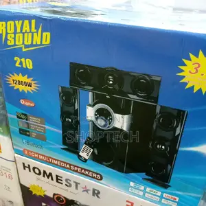 3.1ch Multimedia Speaker Royal Sound Woofer.