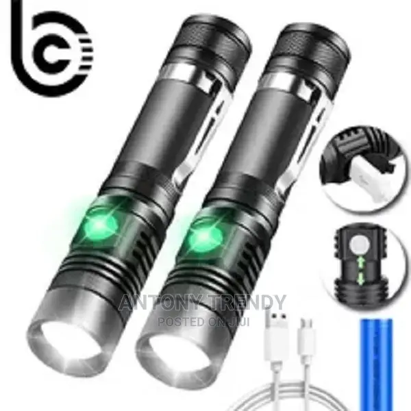Portable Powerful XML-T6 LED Flashlight Waterproof .