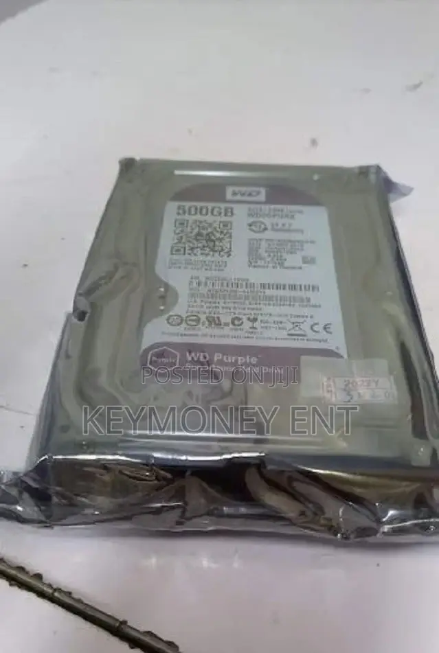 Western Digital Wd 500gb Surveillance Hard Disk for DVR
