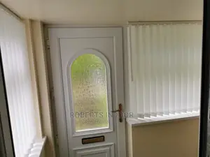 White Vertical Window Blinds