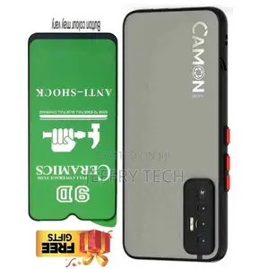 Silicon Cover for Tecno CAMON 18P +Ceramicss