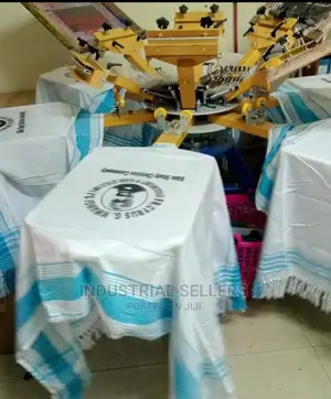 6color 6 Station Screen Printing Machine