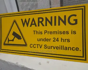 24hrs Cctv Surveillance Warning Sign