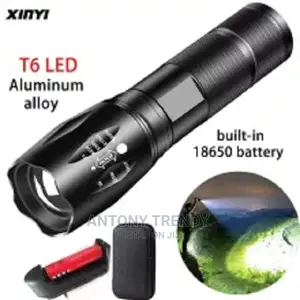 LED Rechargeable Flashlight Xml T6.