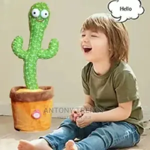 Funny Dancing Talking Cactus Toy .