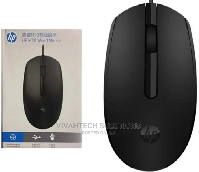 HP USB Mouse M10 Black 6cb80pa