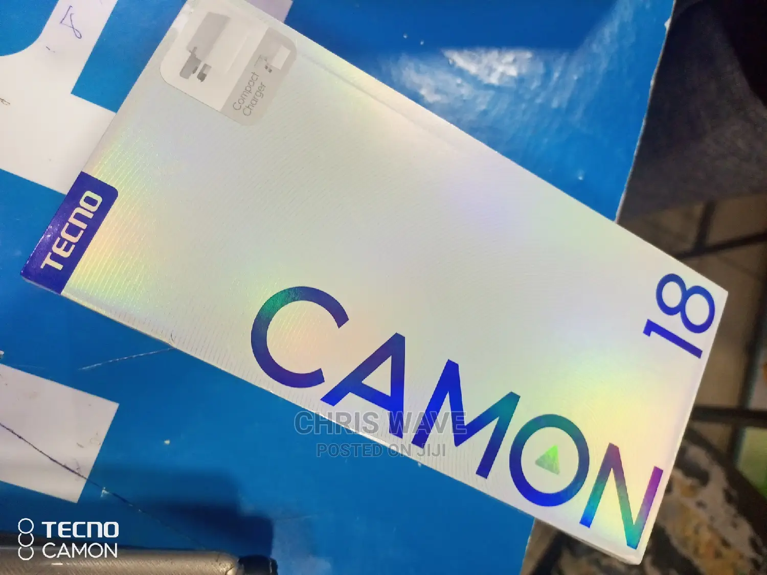 New Tecno Camon 18 128 GB Blue