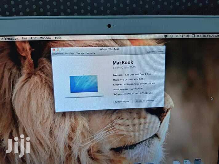 Laptop Apple MacBook 14" 320GB HDD 2GB RAM