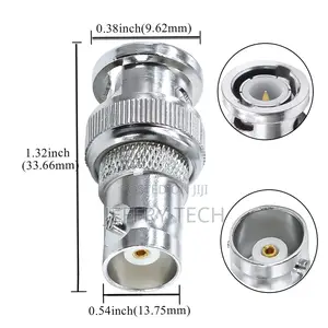 BNC Adapter BNC Male To BNC Female Coax Connector TUOLNK BNC