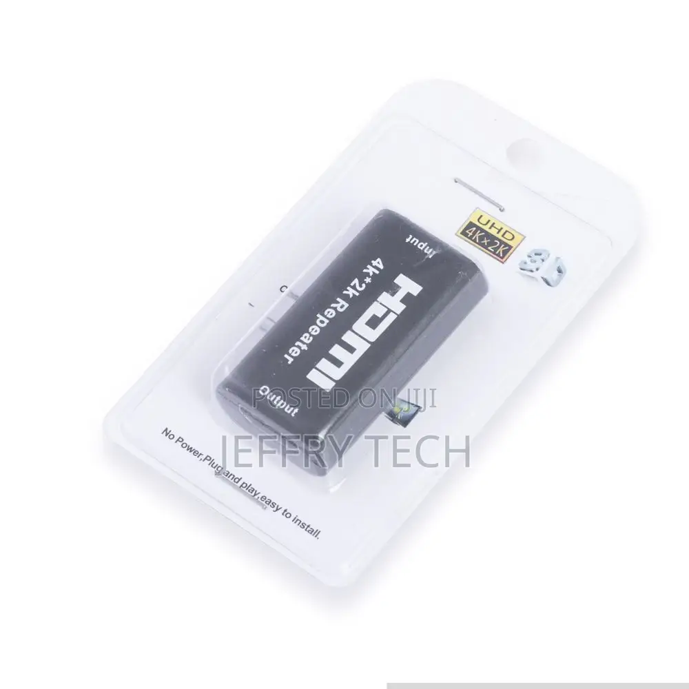 HDMI Extender Adapter Up to 15 Meter From Two Sides - Black