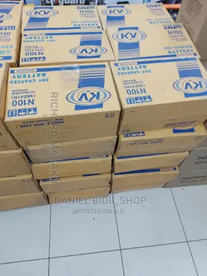 Kv N100 Dry Car Battery