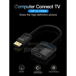 Vention Displayport (DP) to HDMI Converter 0.15M