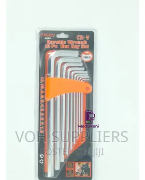 10PCS Loose Extra Long Allen Keys Set