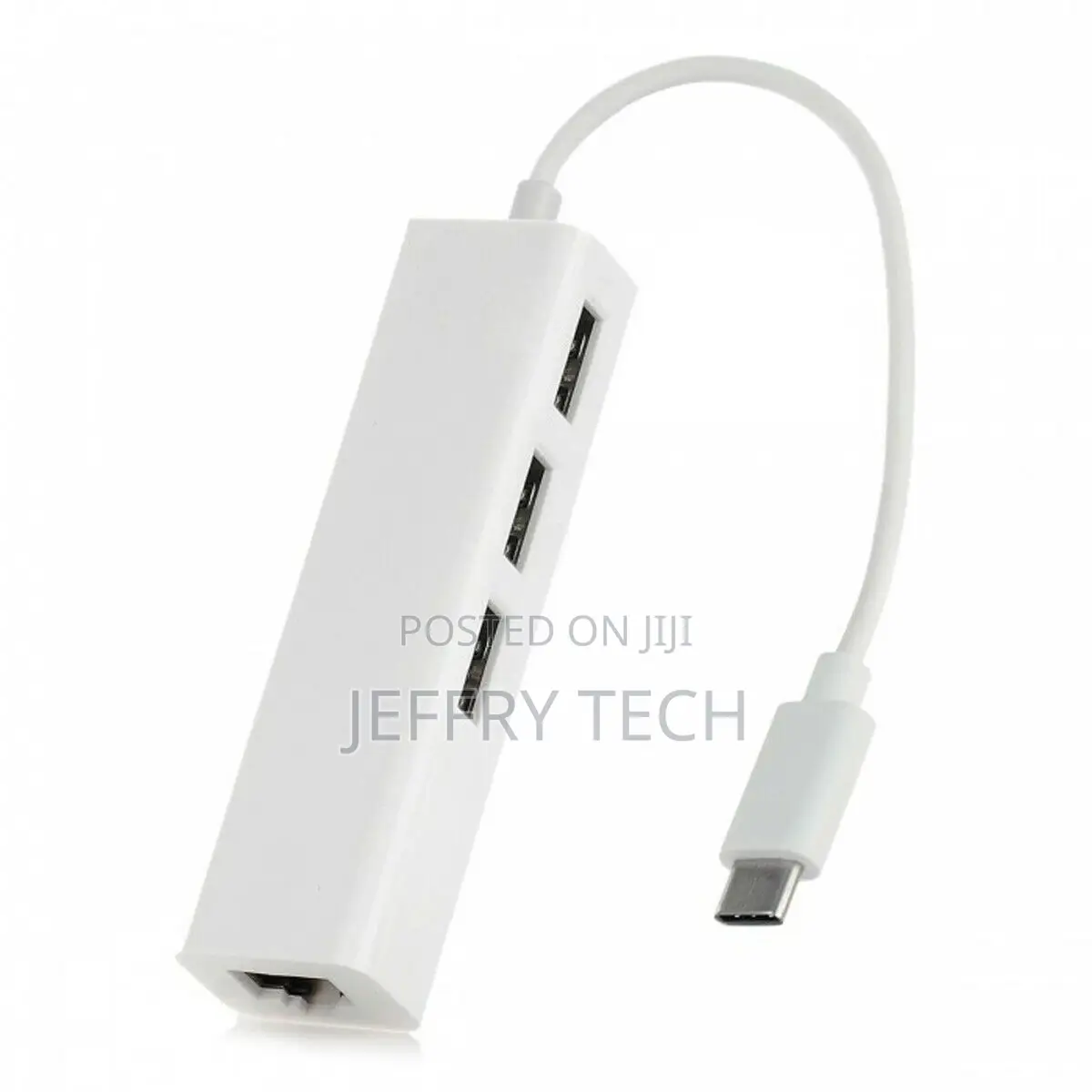 USB 3.1 Type C Multiple 3 Ports Hub With Gigabit Ethernet N