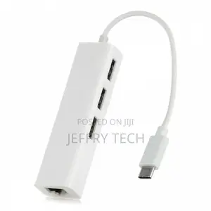 USB 3.1 Type C Multiple 3 Ports Hub With Gigabit Ethernet N