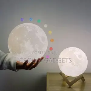 Wireless Moon Table Lamp.