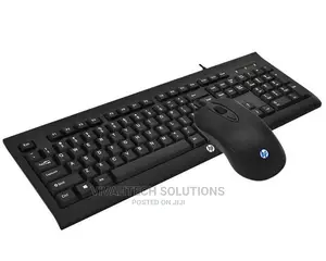 HP USB Gaming Keyboard and Mouse KM100 Black 1QW64AA