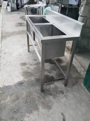 Deep Double Bowl Kitchen Sink( Stainless Steel Make)