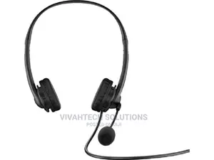 T1A67AA HP Stereo USB Headset Black