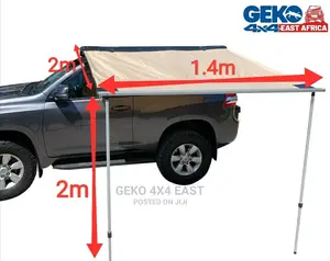 Awning 180°, 1.4M Outdoor Retractable Camping Side Awning