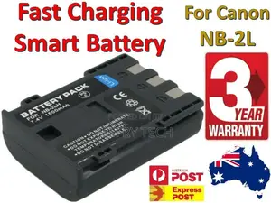 Nb-2l Nb-2lh Bp-2lh Battery for Canon EOS 350D 400D Digital