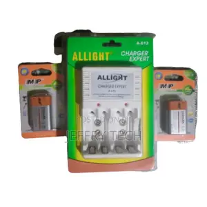 2 Pcs MP 9 Volts Rechargable Batteries and Charger