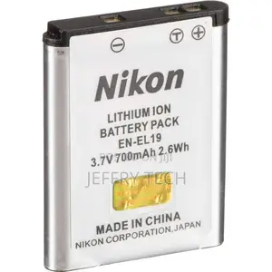 Nikon EN-EL19 BATTERY Compatible With Coolpix S3100 S4100