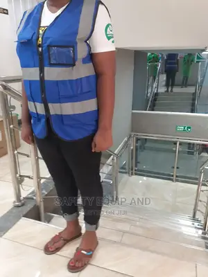 Blue Reflective Vest/Safety Wear