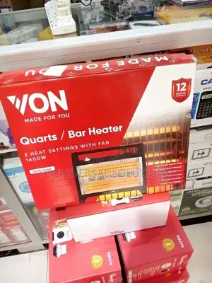 Von 2heat Settings With Fan Room Heater