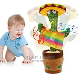 Dancing Cactus 120 Song Speaker Talking Voice Repeat.