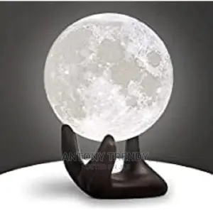 3D Print Moon Lamp Night Light Moonlight Touch.