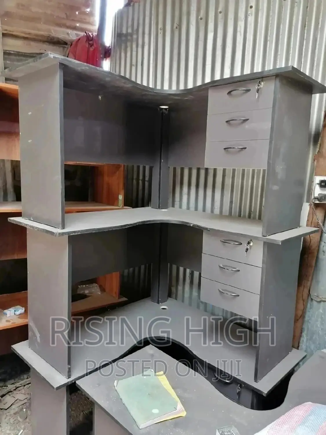 Executive Quality L Shaped Office Desk