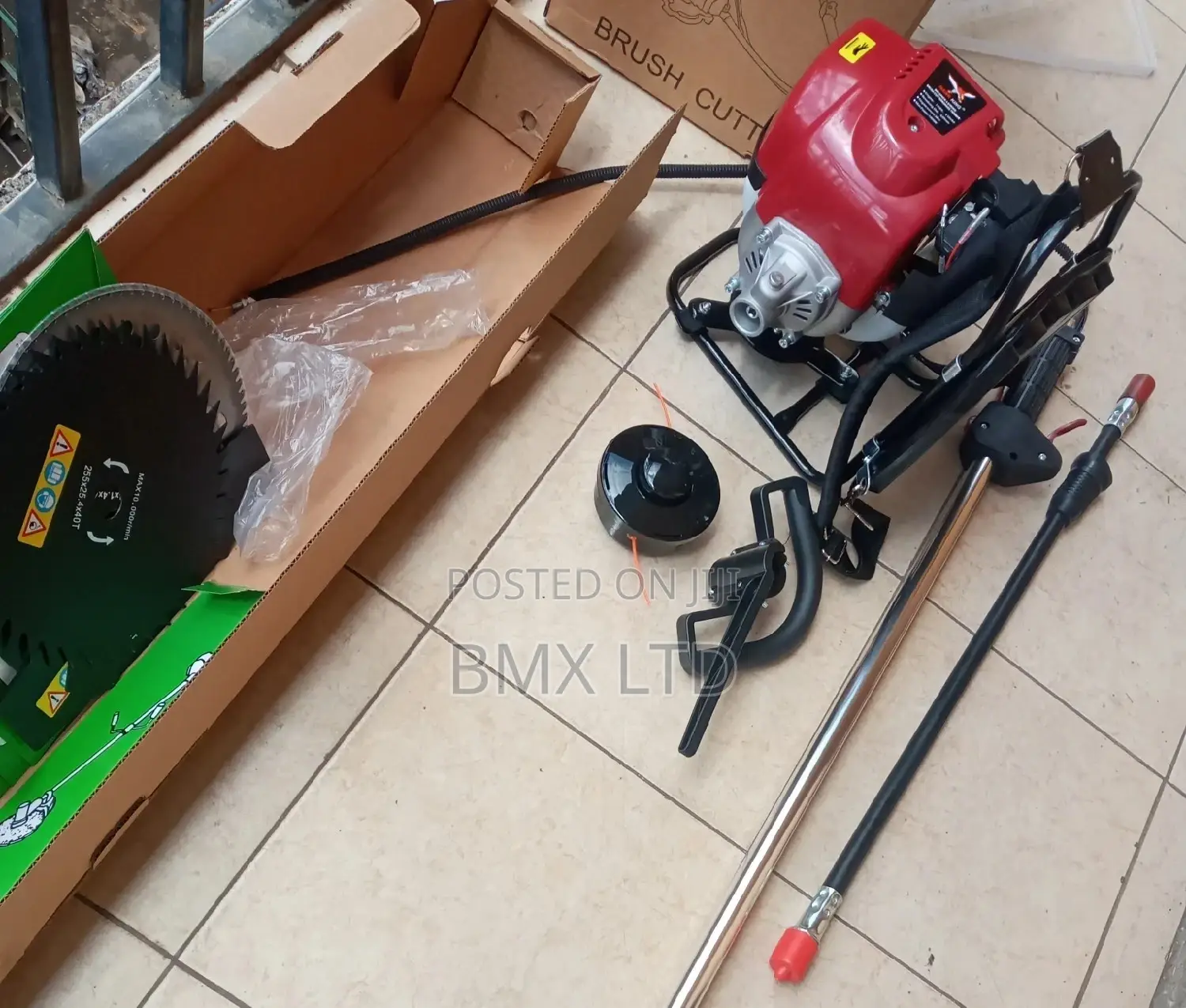 Ideal Grasscutter With Weeding Blade