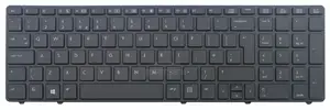 Keyboard Black Frame for HP Elitebook 8560p 8570p Probook 65