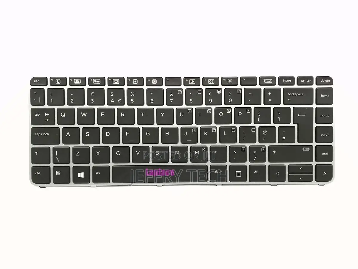Backlit Keyboard for HP Elitebook Folio 1040 G3 With Frame P