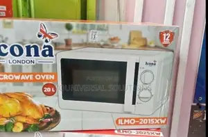White Manual Microwave (Icona)