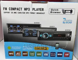 Brand New Car Radio With Bluetooth and 2 USB Ports