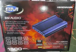 4 Channel Boschmann 1500watts Amplifier