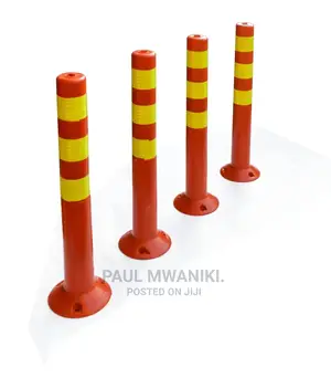 Flexible Bollard Traffic Delineator Post Warning Post