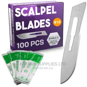A Packet of 100 Scalpel Blades