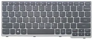 Black US Keyboard Silver Frame for Lenovo Ideapad S210 Touch