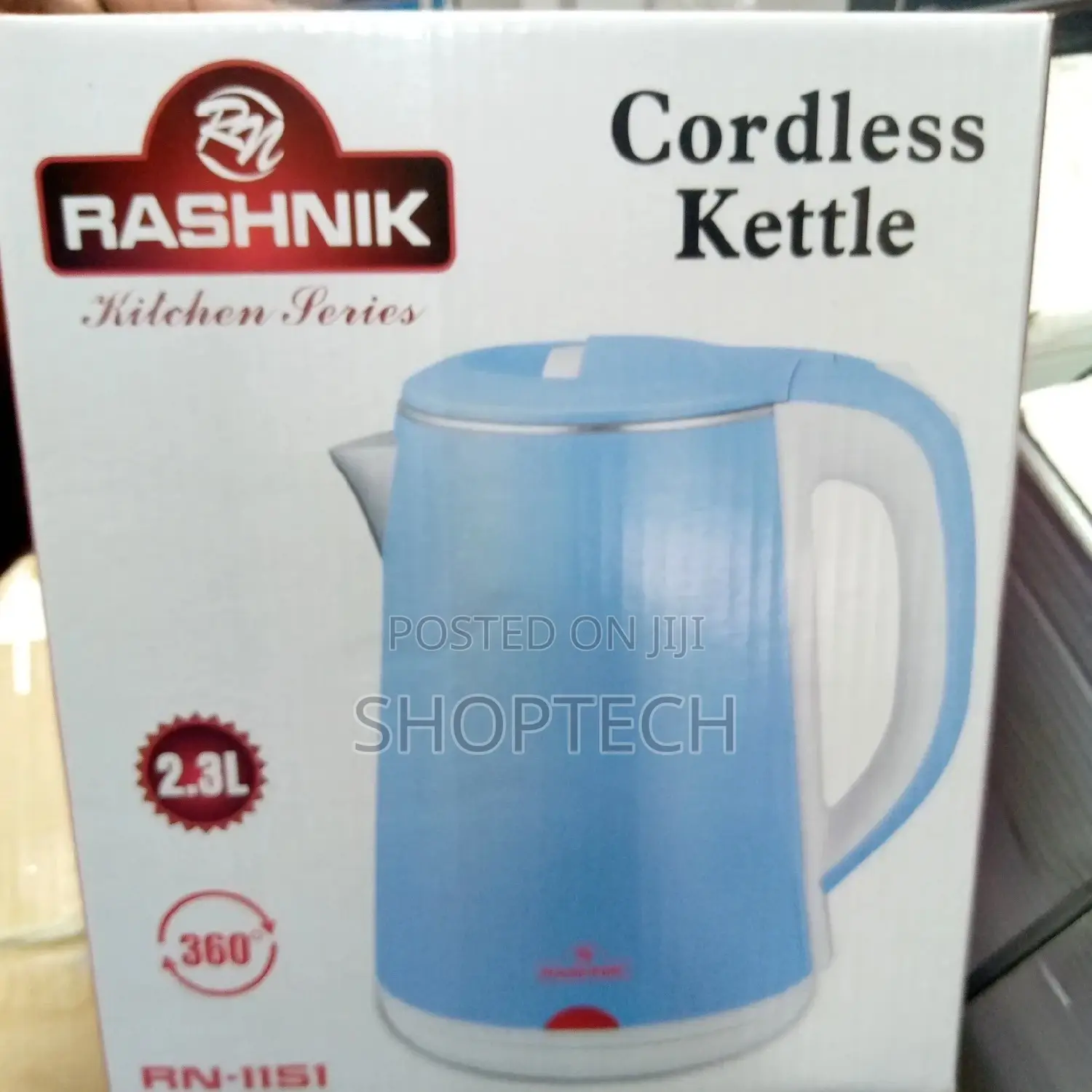 Brand New Rashnik 2.3l Cordless Kettle