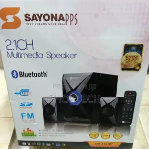 Sayona SHT-1157BT 2.1 CH Multimedia Speaker