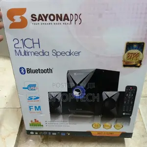 2.1ch Sayona Sht-1156bt Channel Multimedia Speaker.